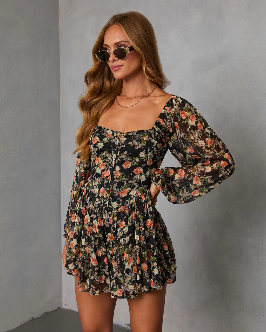 Lendie Fitted Waist Romper - Image 15