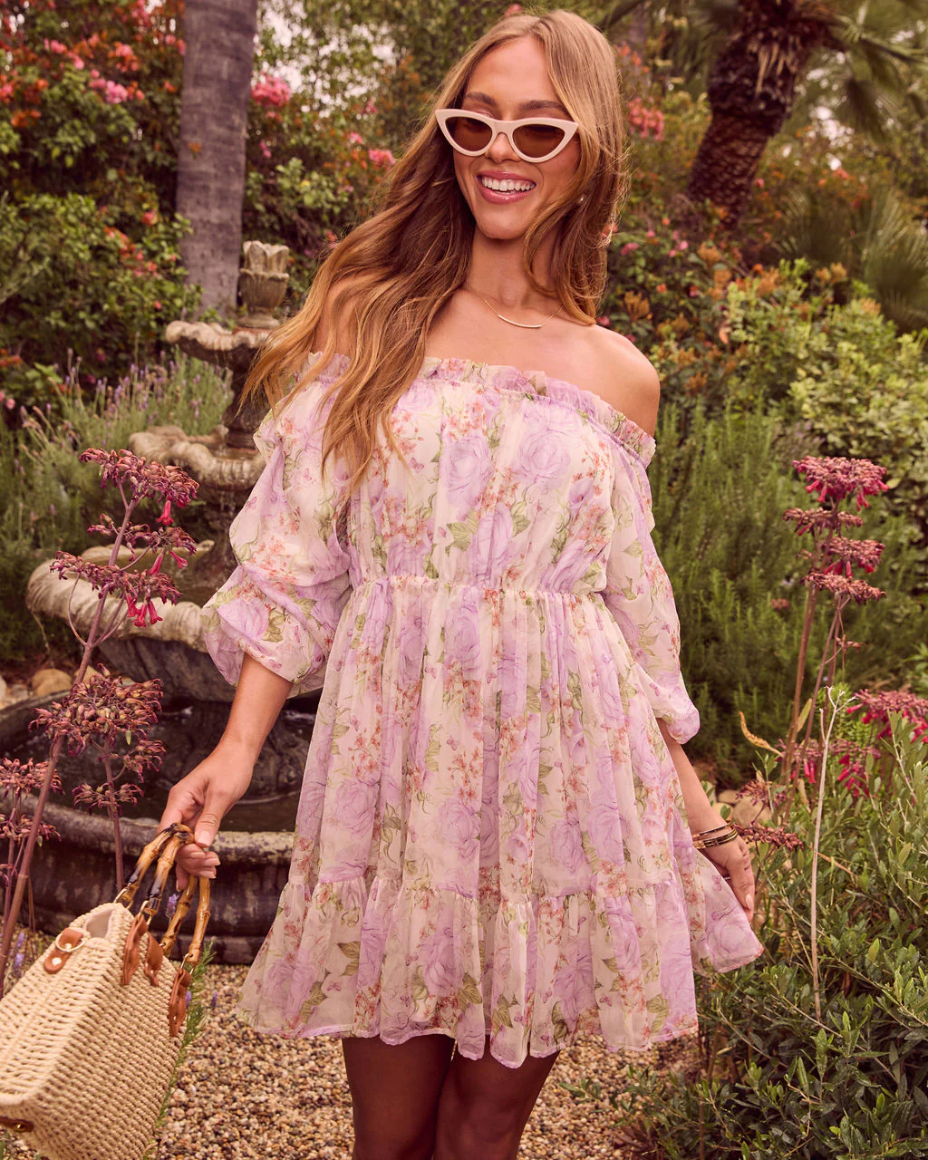 Leslie Off The Shoulder Mini Dress - Image 3