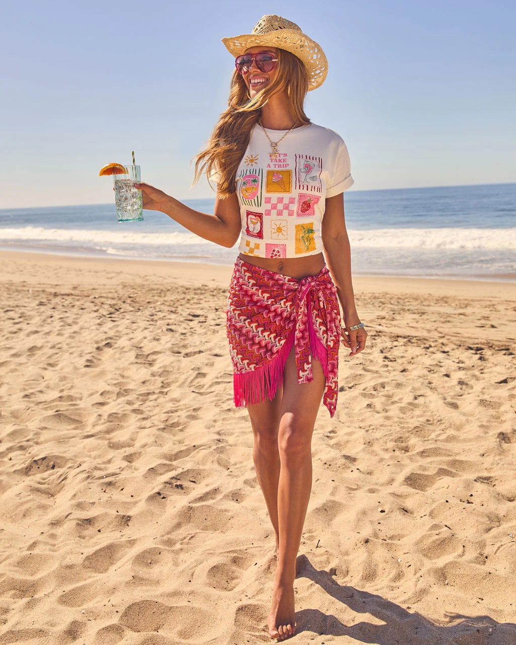 Lets Take A Trip Short Sleeve Graphic Tee - Image 2