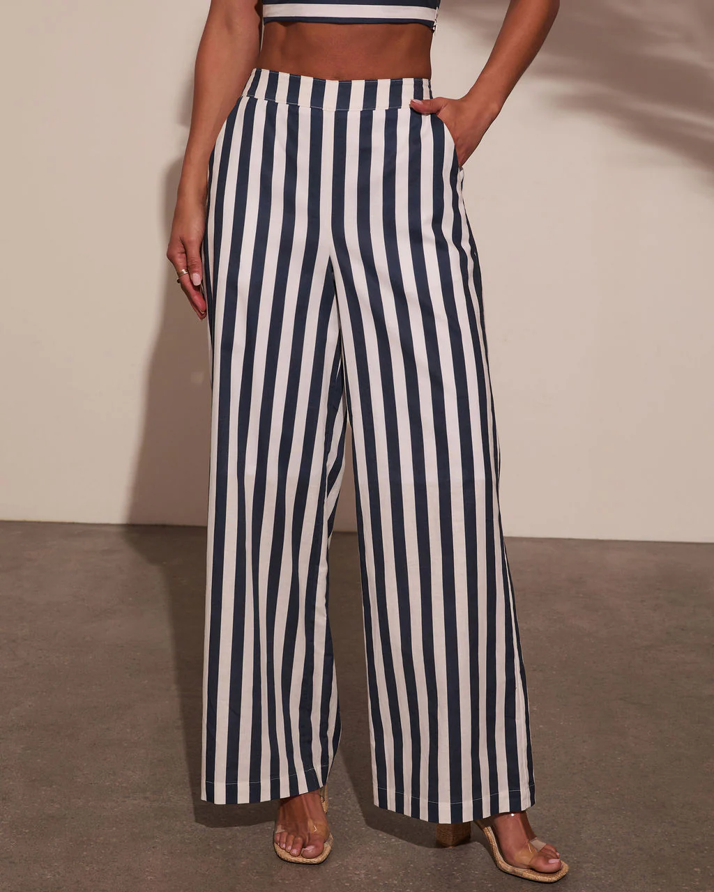 Liberty Lane Striped Wide Leg Pants - Image 2