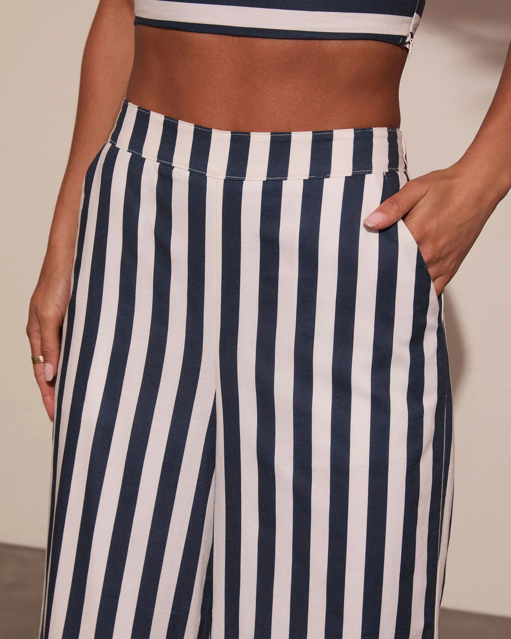 Liberty Lane Striped Wide Leg Pants - Image 6