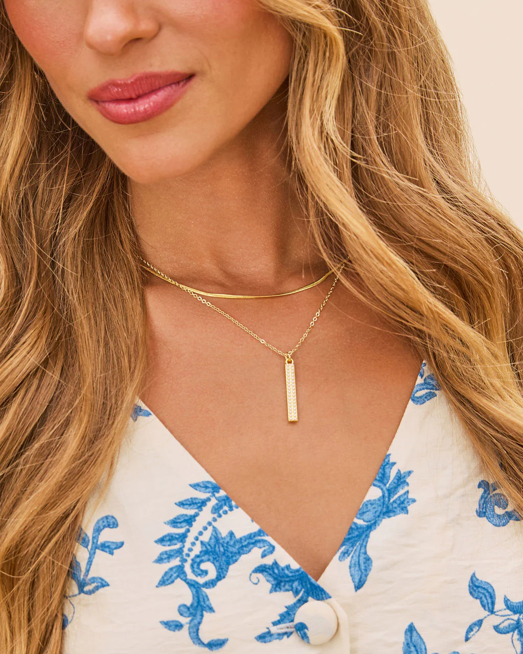 Light Catcher Layered Necklace - Image 3