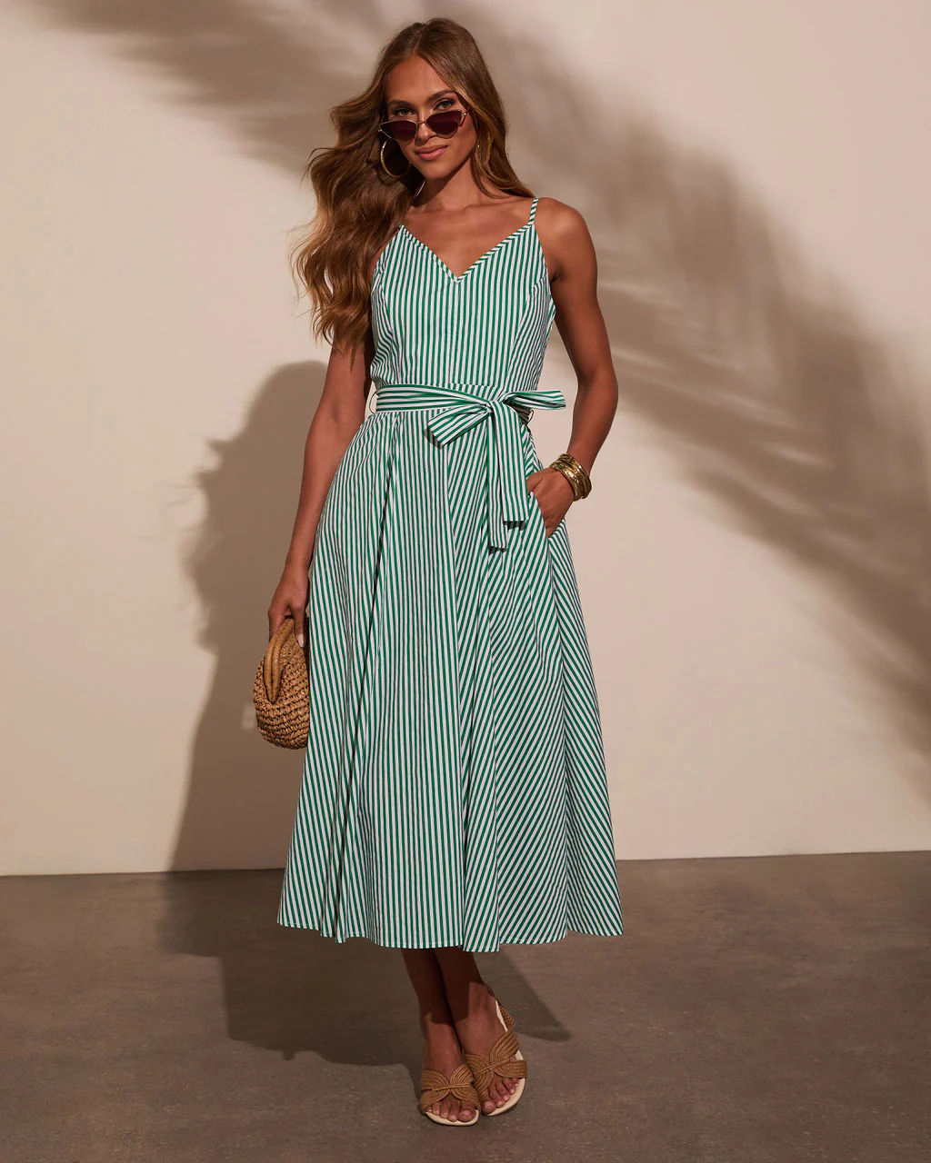 Lilliana Fit And Flare Midi Dress - Image 11