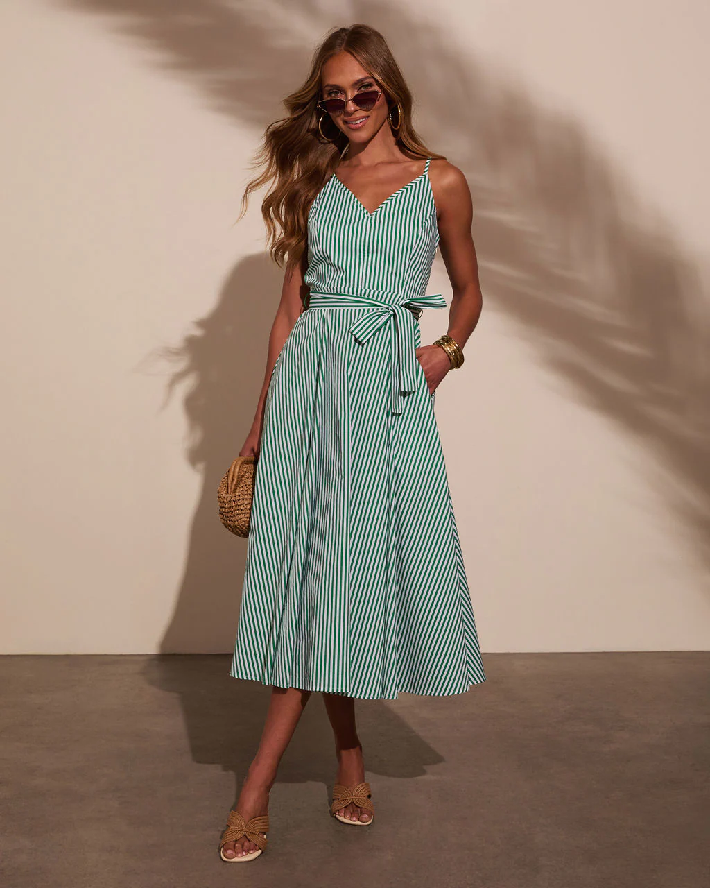 Lilliana Fit And Flare Midi Dress - Image 12