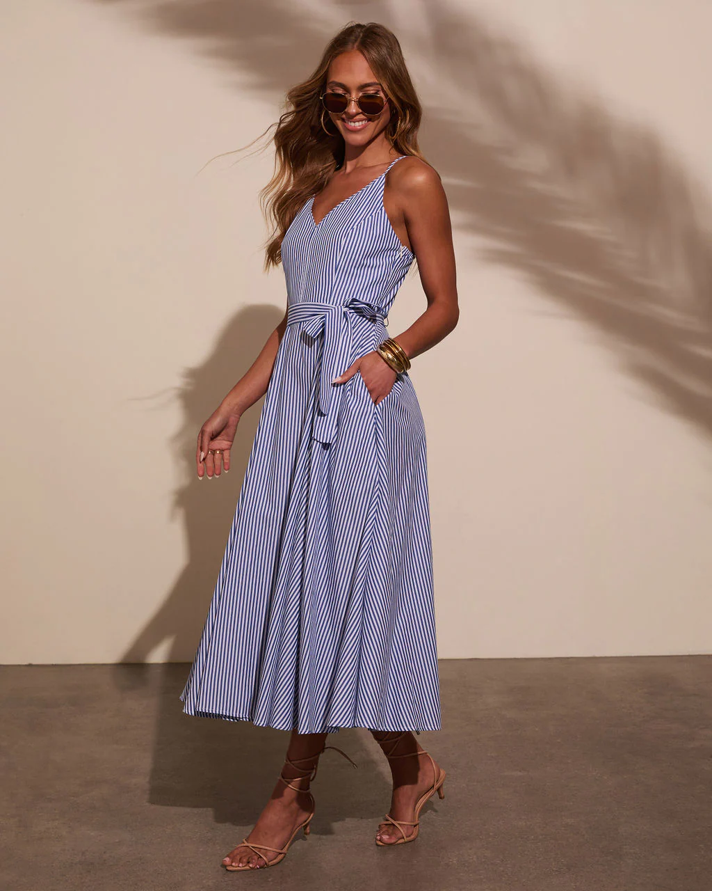 Lilliana Fit And Flare Midi Dress - Image 3