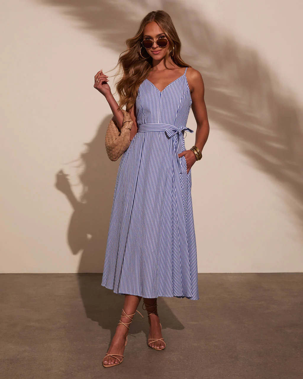 Lilliana Fit And Flare Midi Dress - Image 5