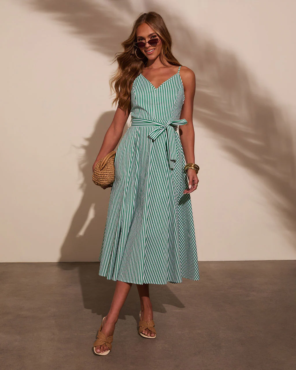 Lilliana Fit And Flare Midi Dress - Image 7