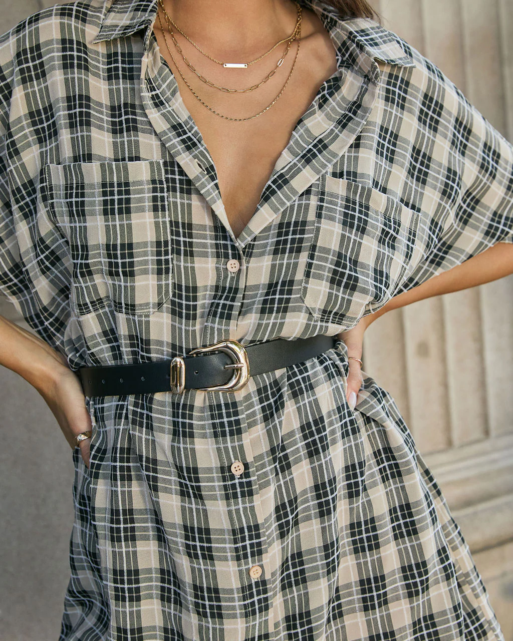Lillianna Minimal Buckle Belt - Image 3