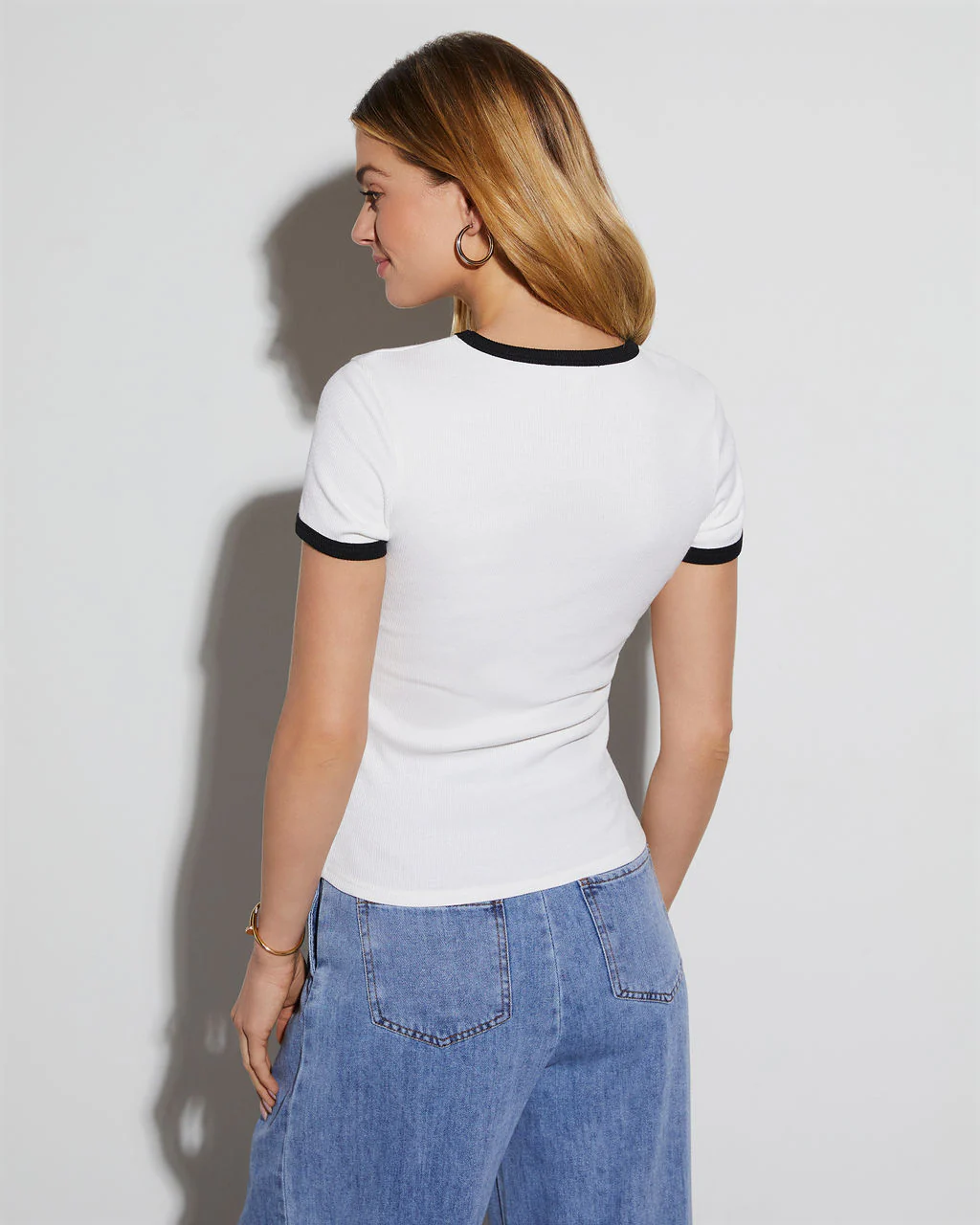 Living Life Ribbed Short Sleeve Top - Image 28