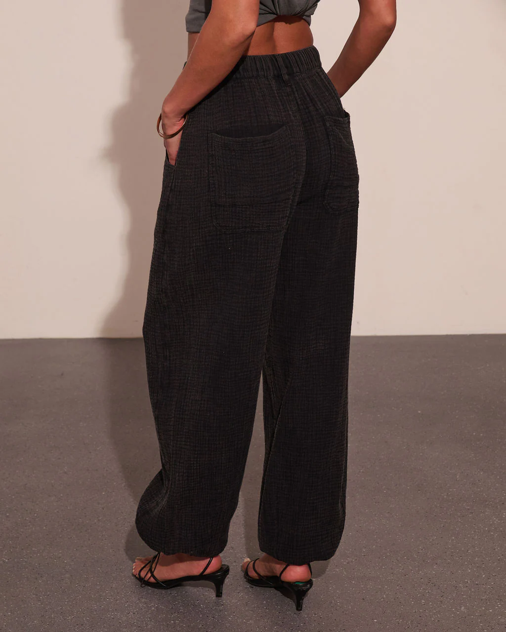 Loela Mid Rise Drawstring Joggers - Image 10