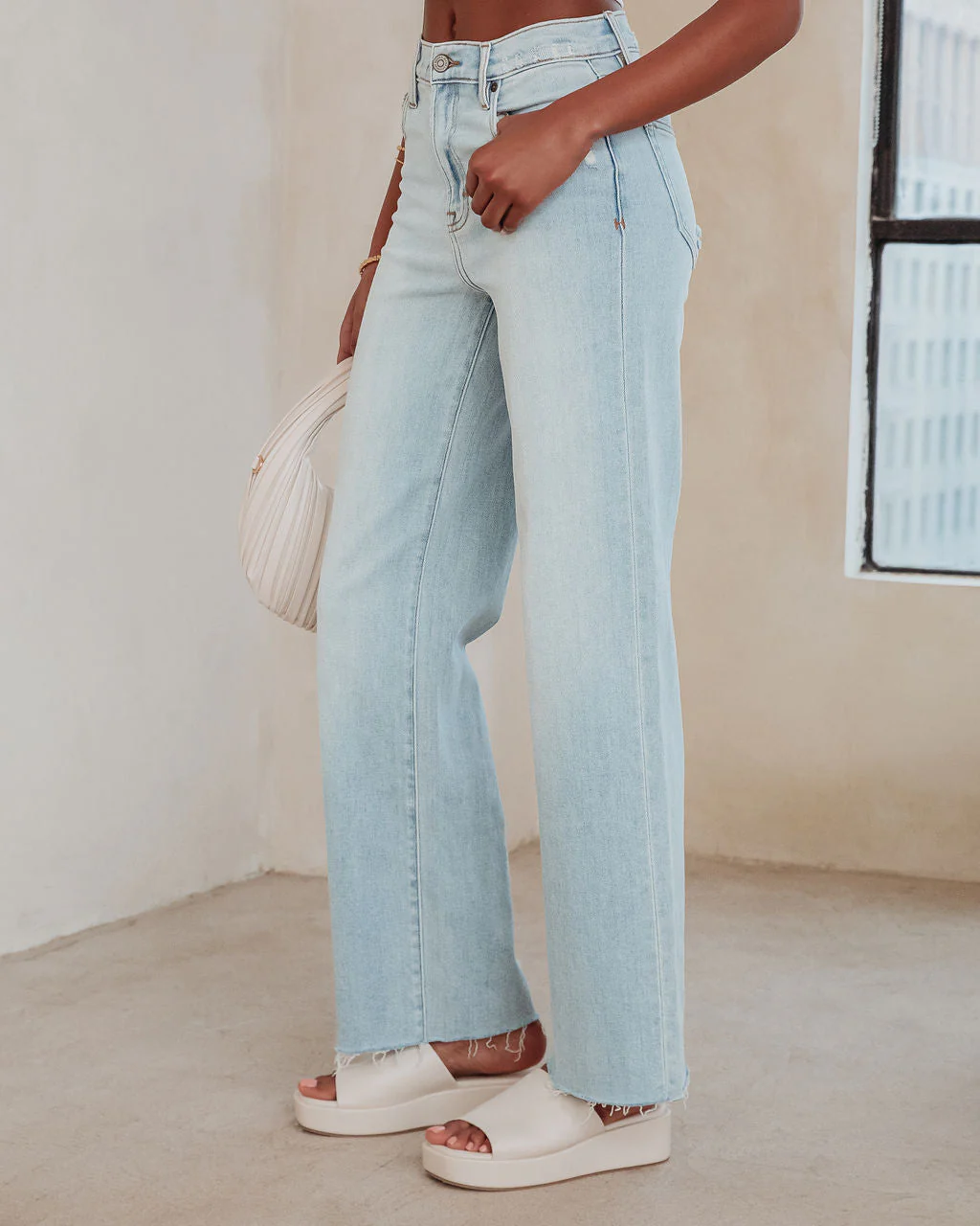 Logan Super Stretch High Rise Relaxed Jeans - Image 3