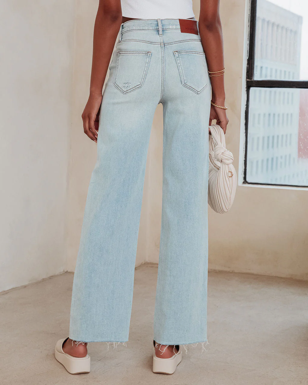 Logan Super Stretch High Rise Relaxed Jeans - Image 4