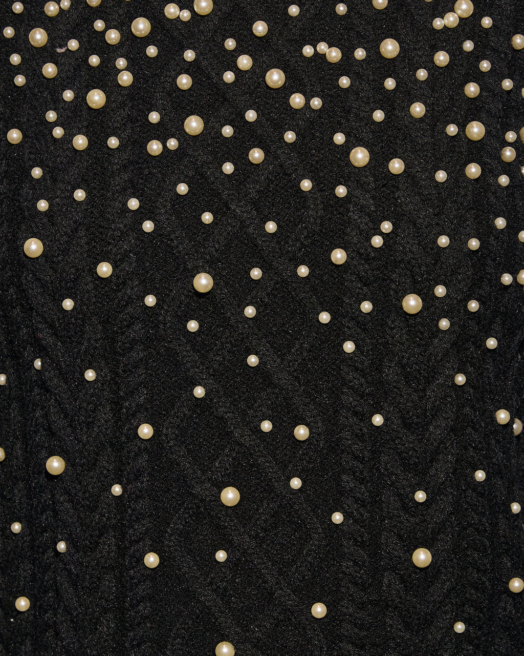 Festive Feels Pearl Embellished Sweater - Image 6