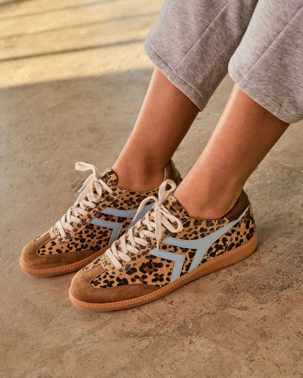 Lorilai Faux Suede Lace Up Sneakers - Image 16