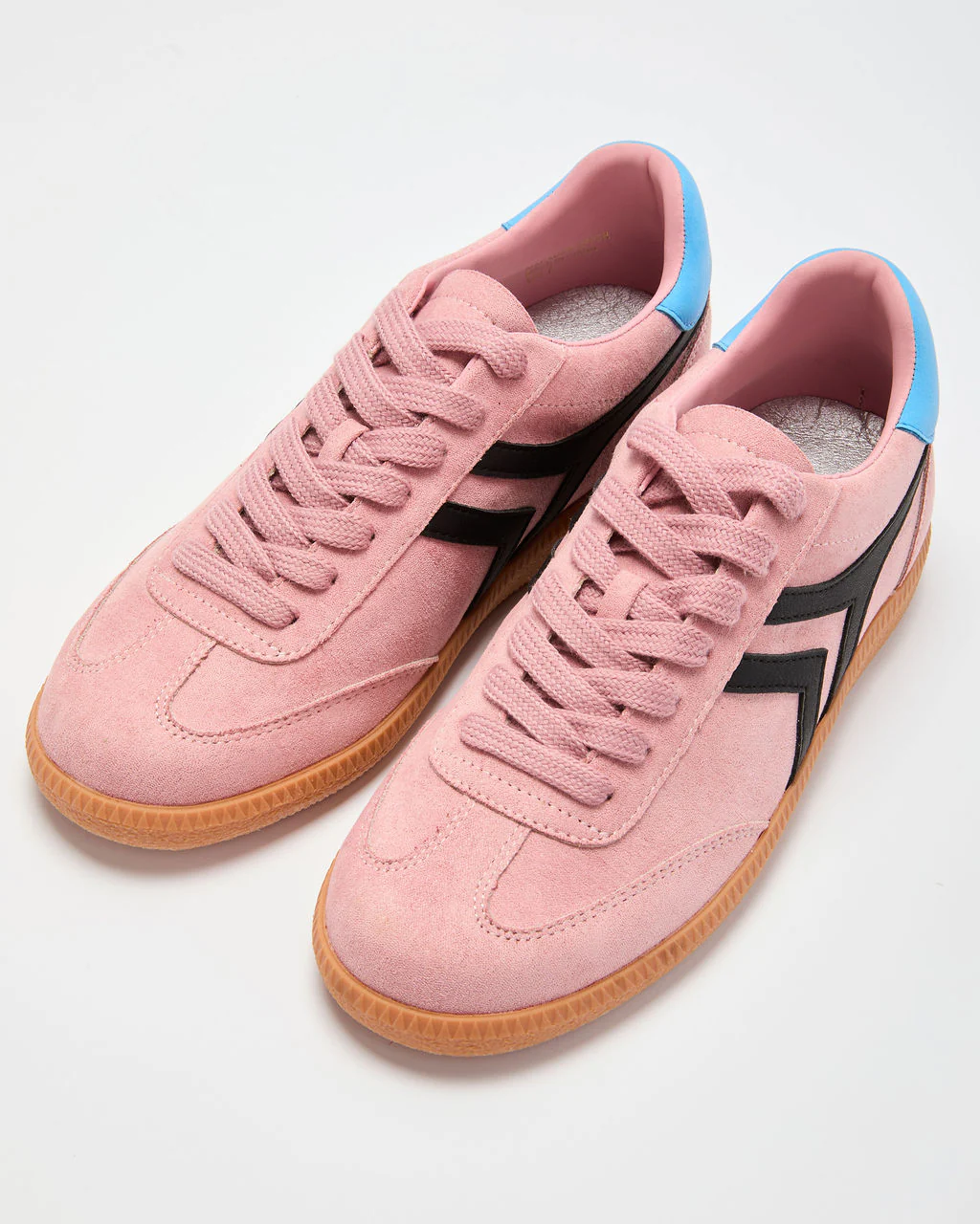 Lorilai Faux Suede Lace Up Sneakers - Image 2