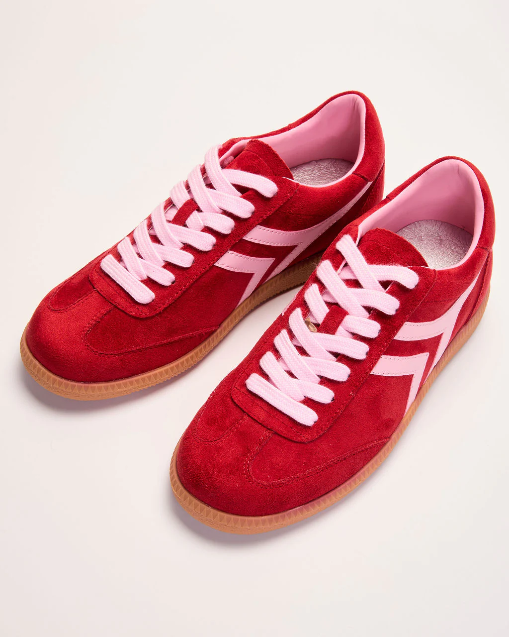 Lorilai Faux Suede Lace Up Sneakers - Image 9
