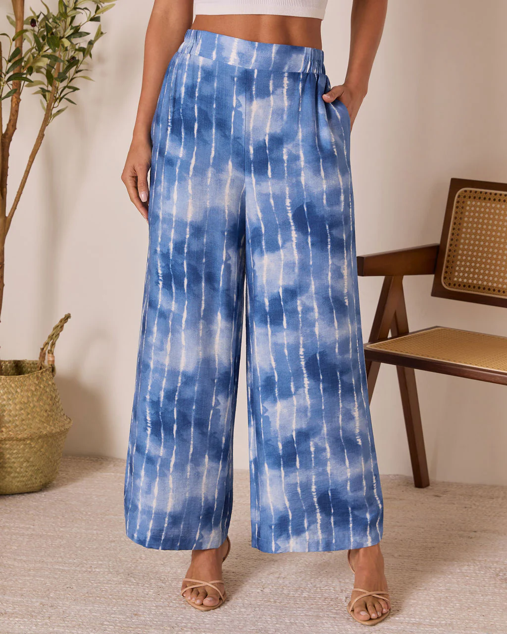 Loulen Striped Tie Dye Pants - Image 2