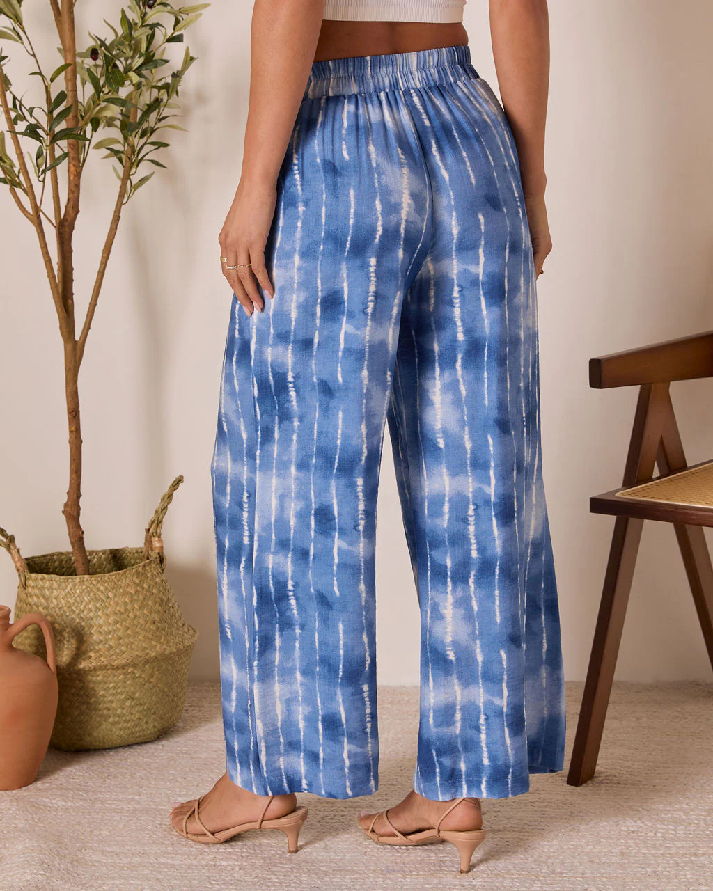 Loulen Striped Tie Dye Pants - Image 4