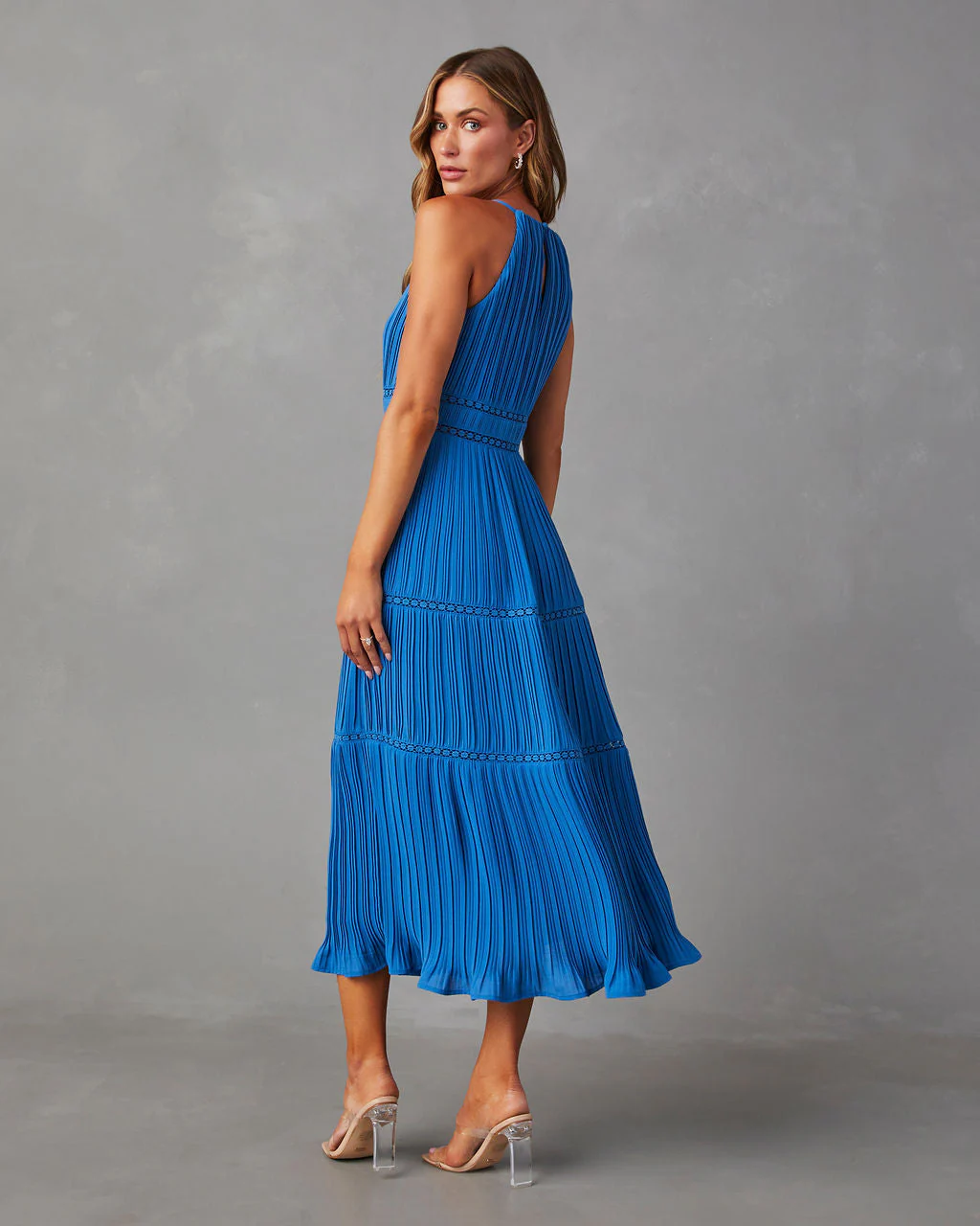 Lucienne Tiered Midi Dress - Image 5