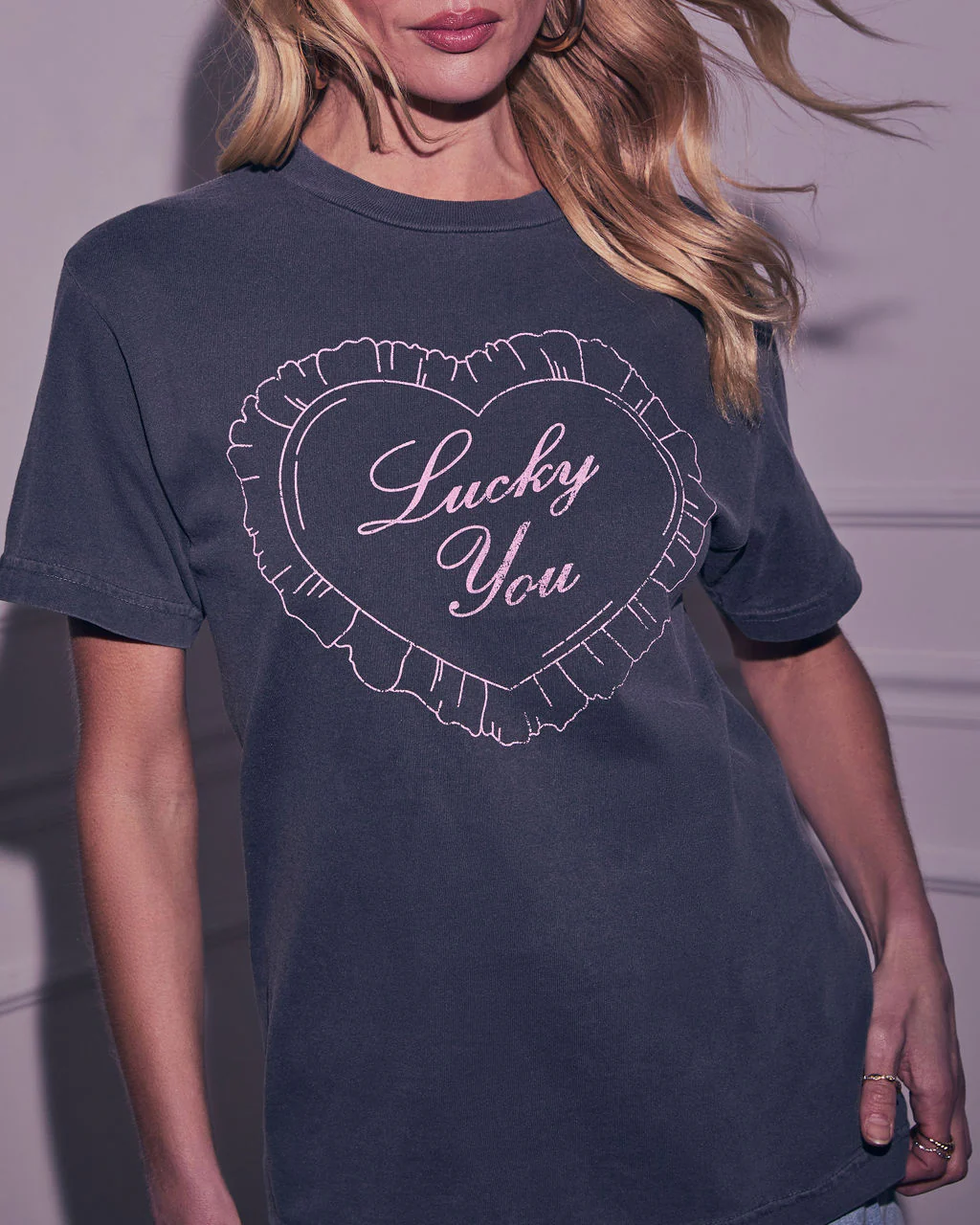 Lucky You Graphic Tee - Image 6
