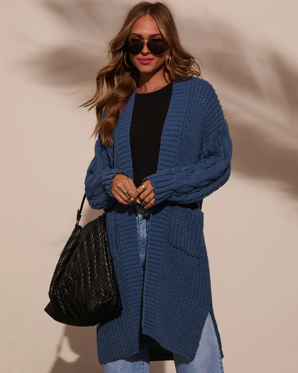 Ludlow Cable Knit Duster Cardigan - Image 12