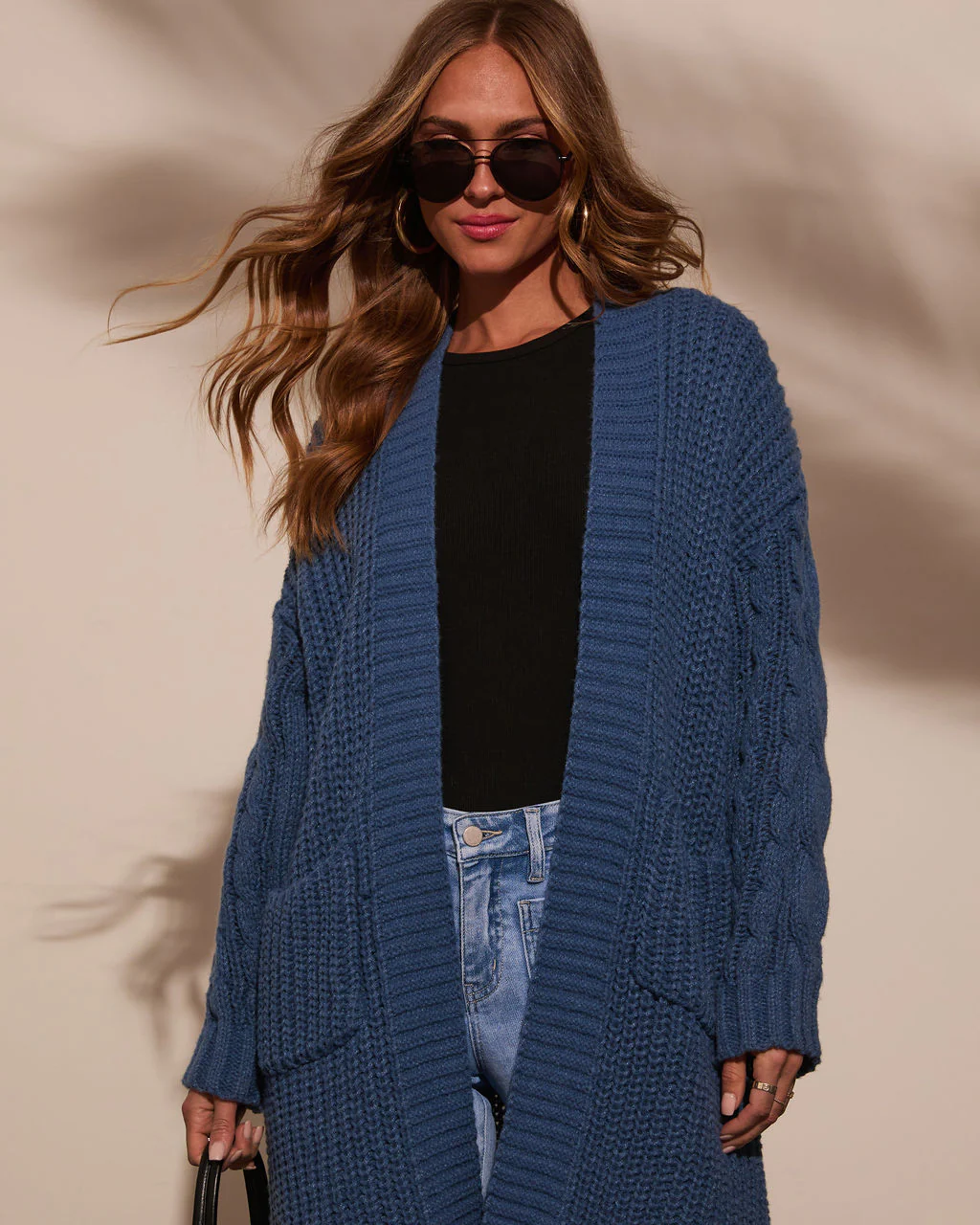 Ludlow Cable Knit Duster Cardigan - Image 8