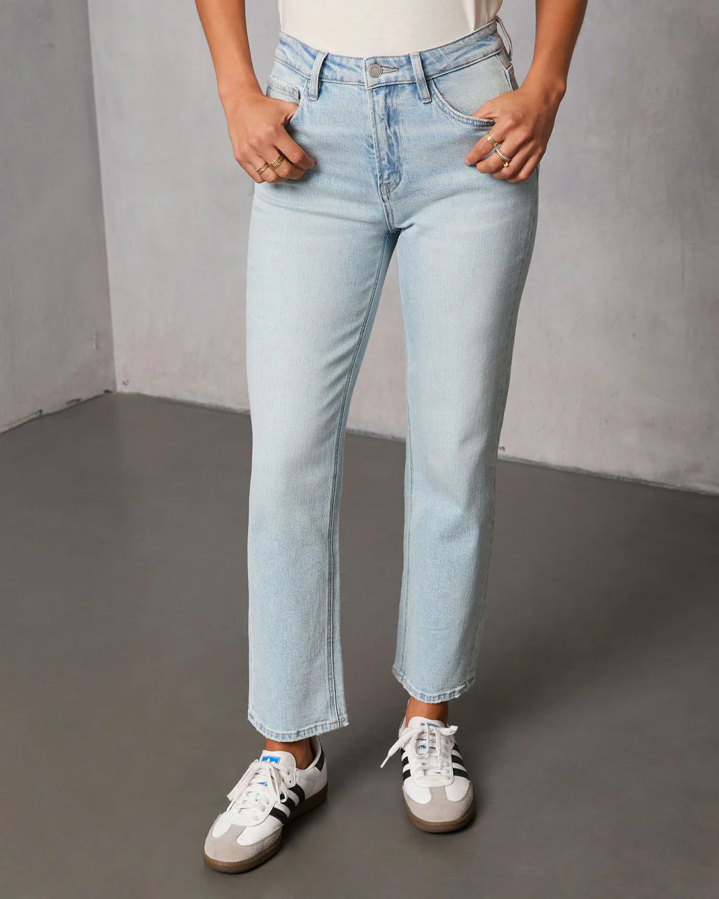Lueisa Stretch Straight Leg Denim - Image 2