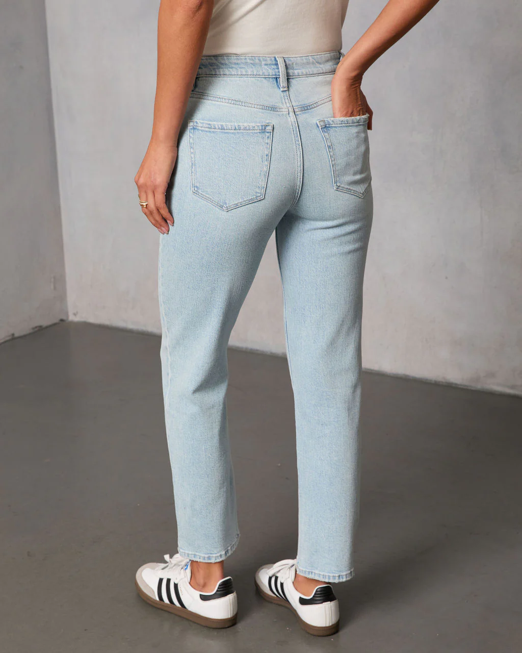 Lueisa Stretch Straight Leg Denim - Image 4