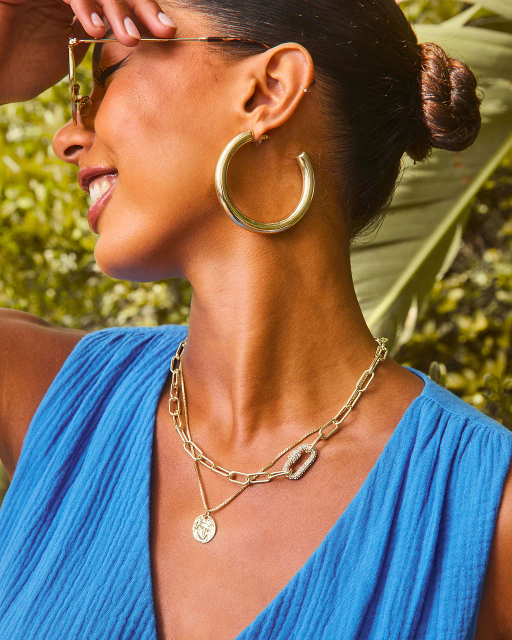 Luisa Layered Necklace - Image 3