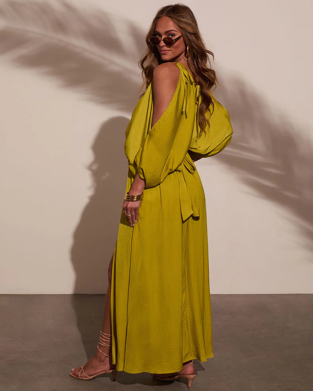 Luna Marina Kimono Maxi Dress - Image 4