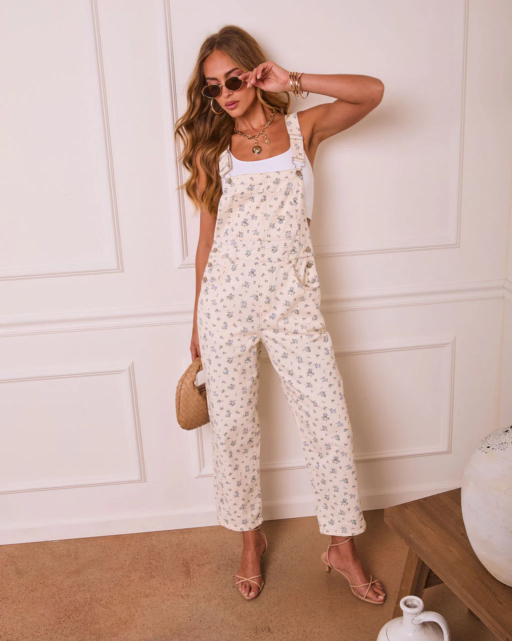 Lush Blossom Floral Overalls - Image 6