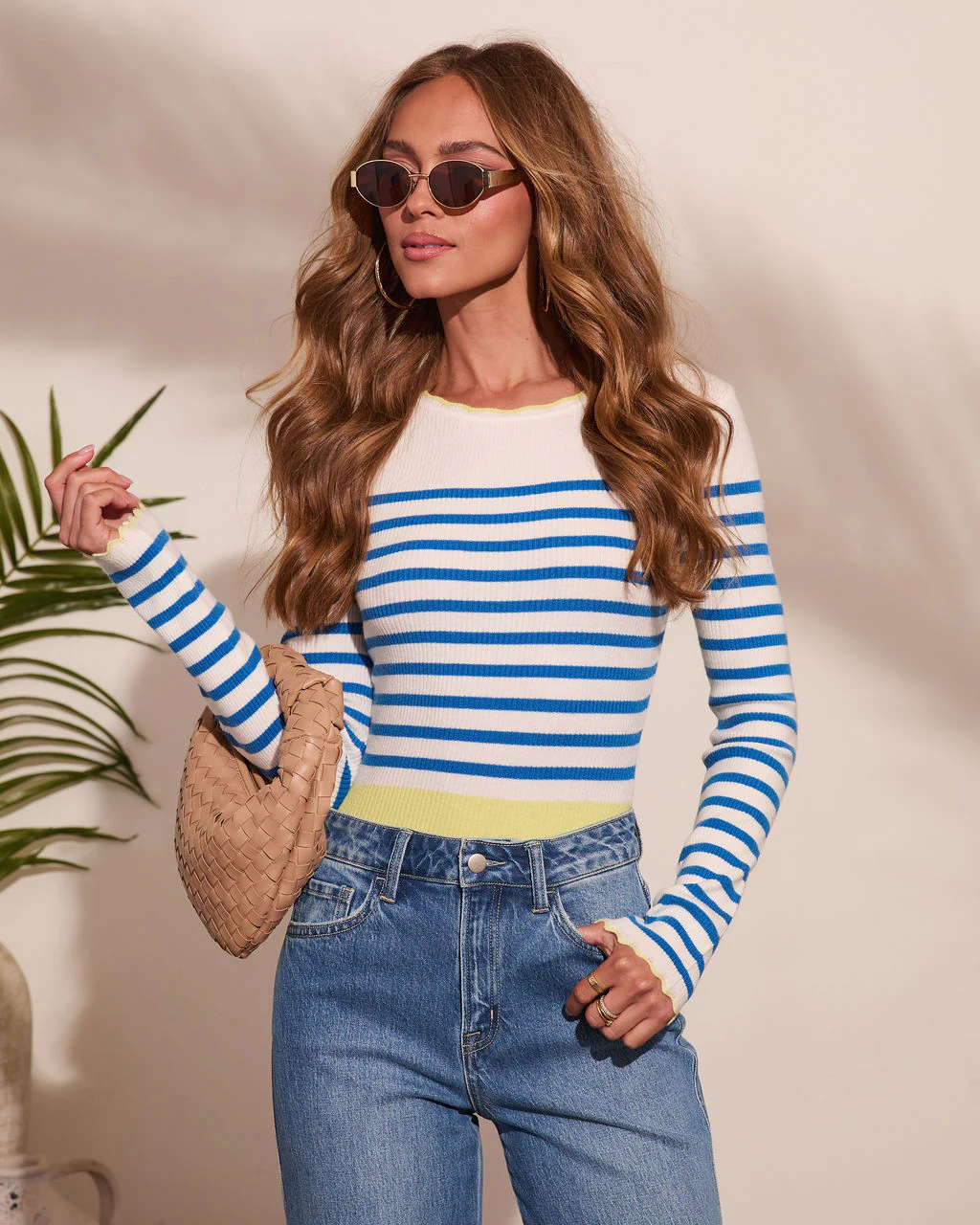 Madaline Striped Knit Top - Image 6