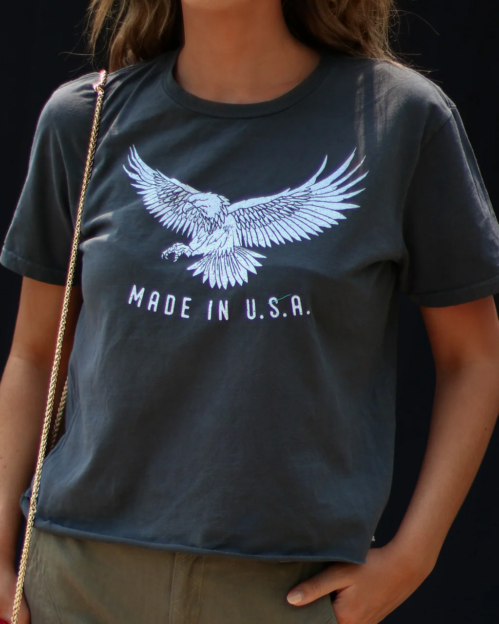 Made In Usa Cotton Tee - Image 3