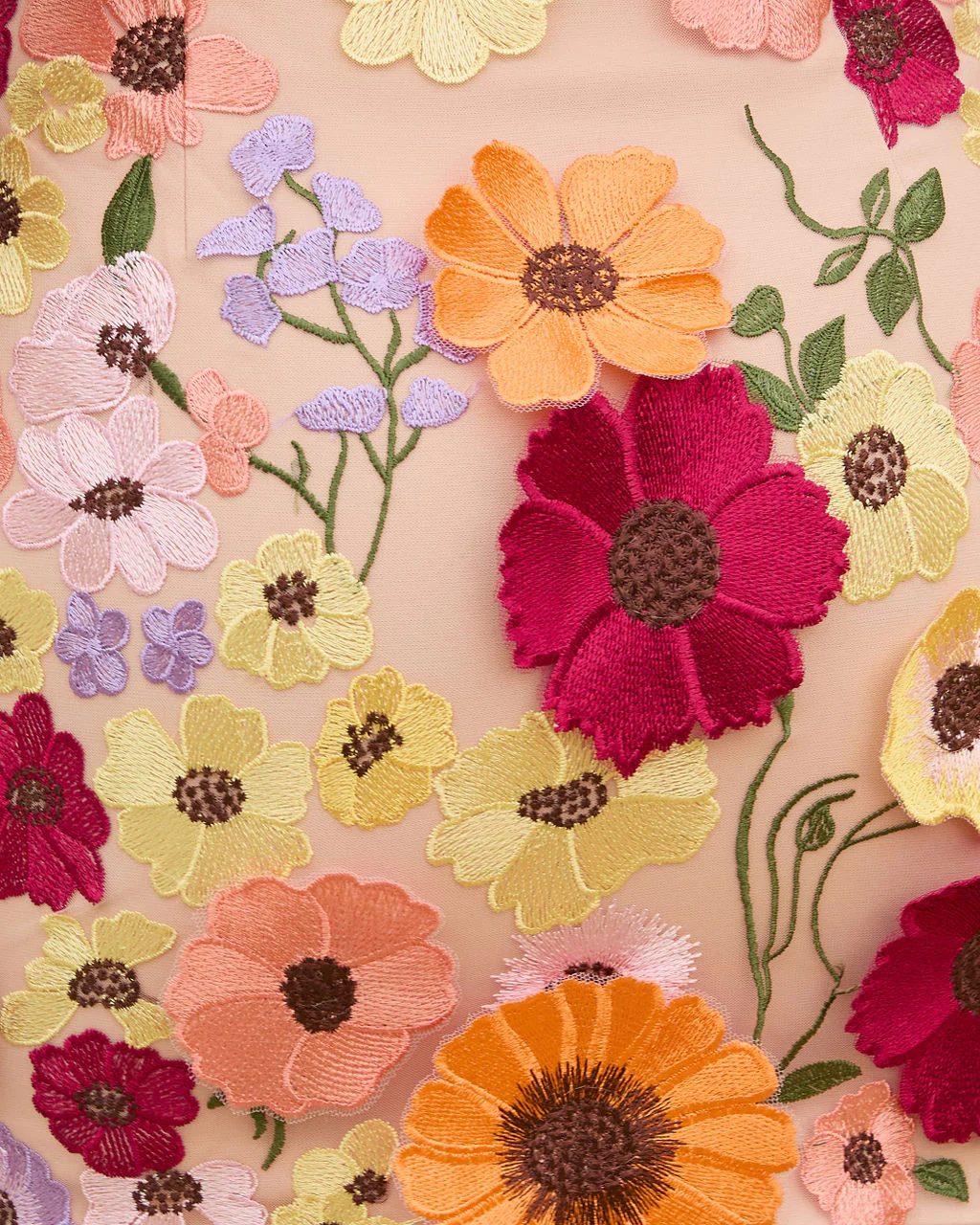 Madeline Textured Floral Mini Skirt - Image 6