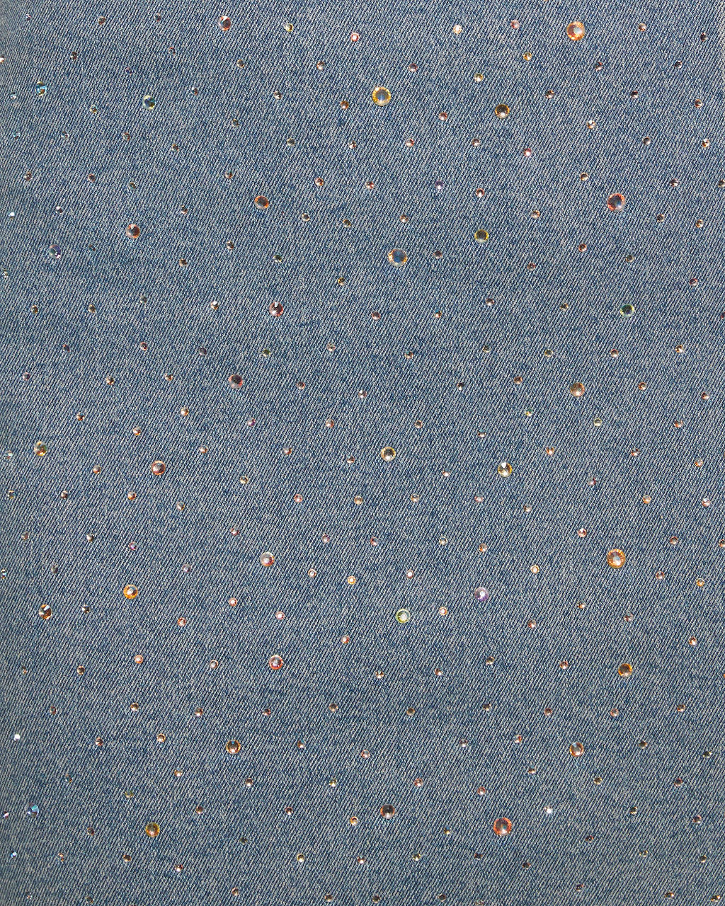 Madrid Muse Strapless Denim Mini Dress - Image 6