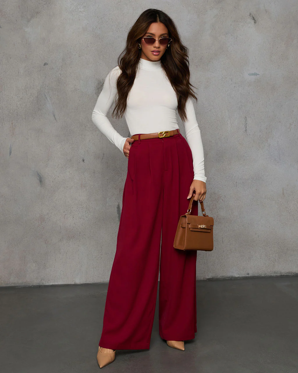 Madrigal Pocketed Wide Leg Pants - Image 17