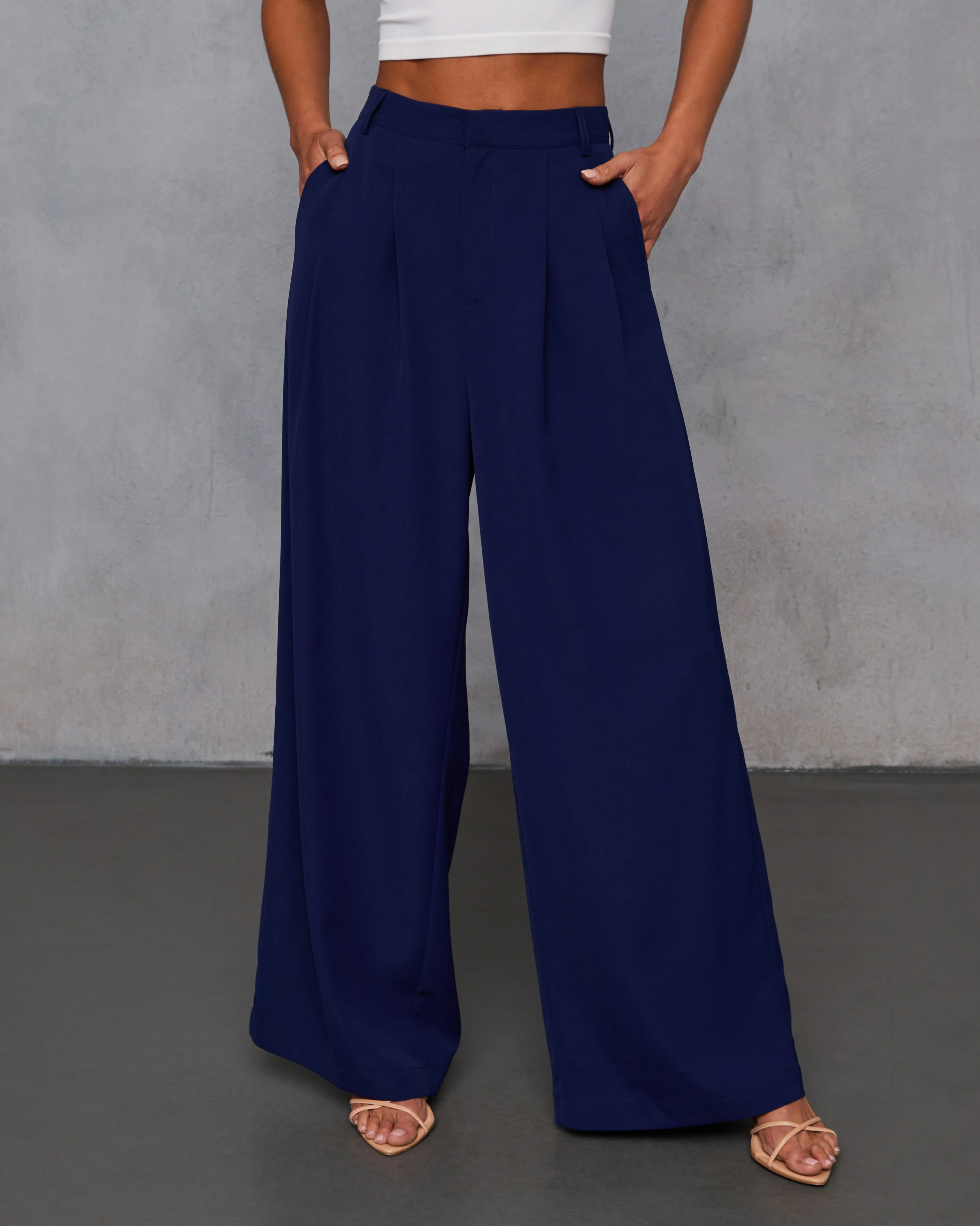 Madrigal Pocketed Wide Leg Pants - Image 20