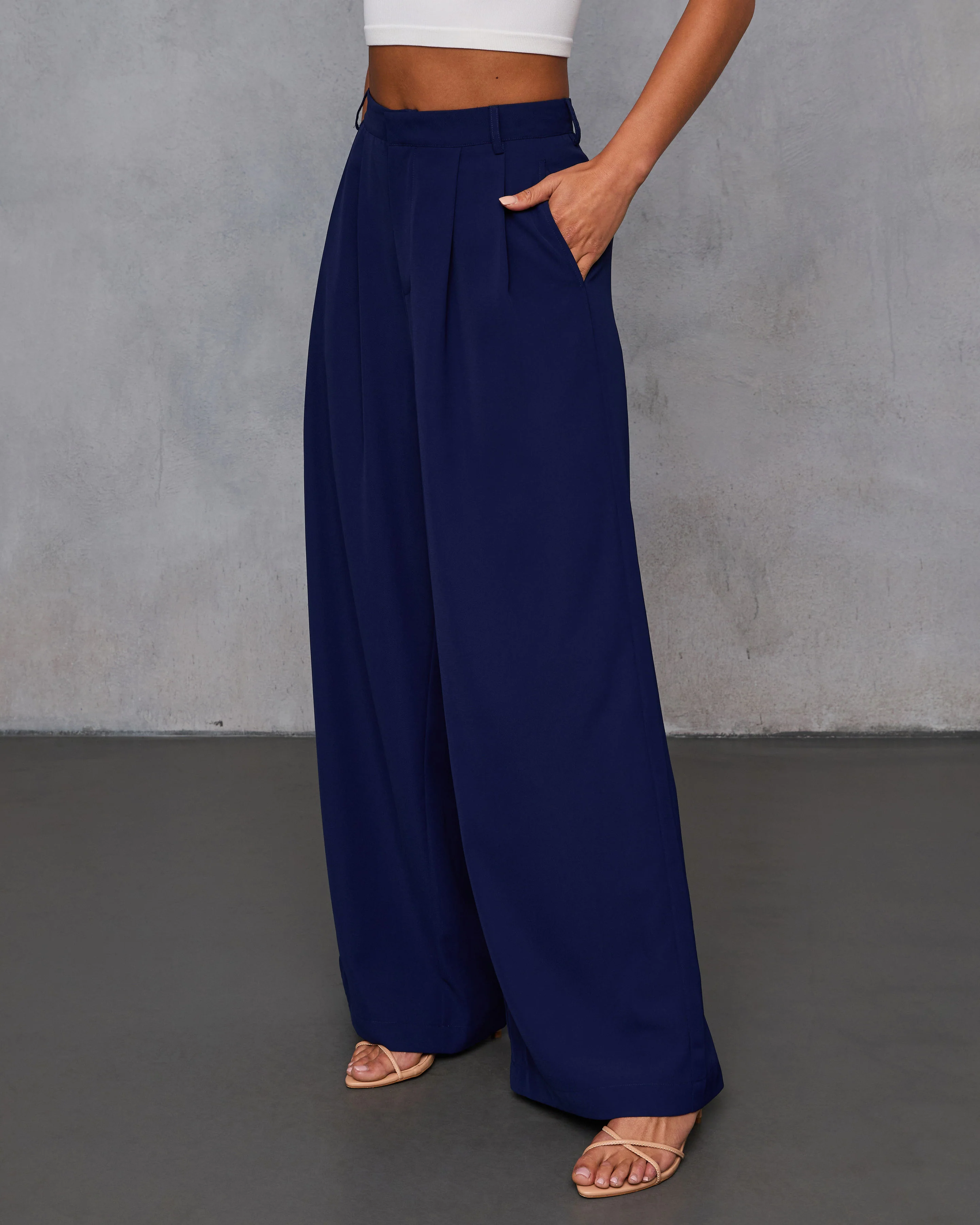Madrigal Pocketed Wide Leg Pants - Image 21