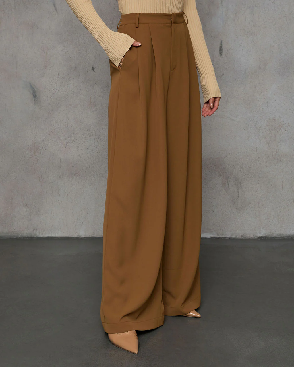 Madrigal Pocketed Wide Leg Pants - Image 33
