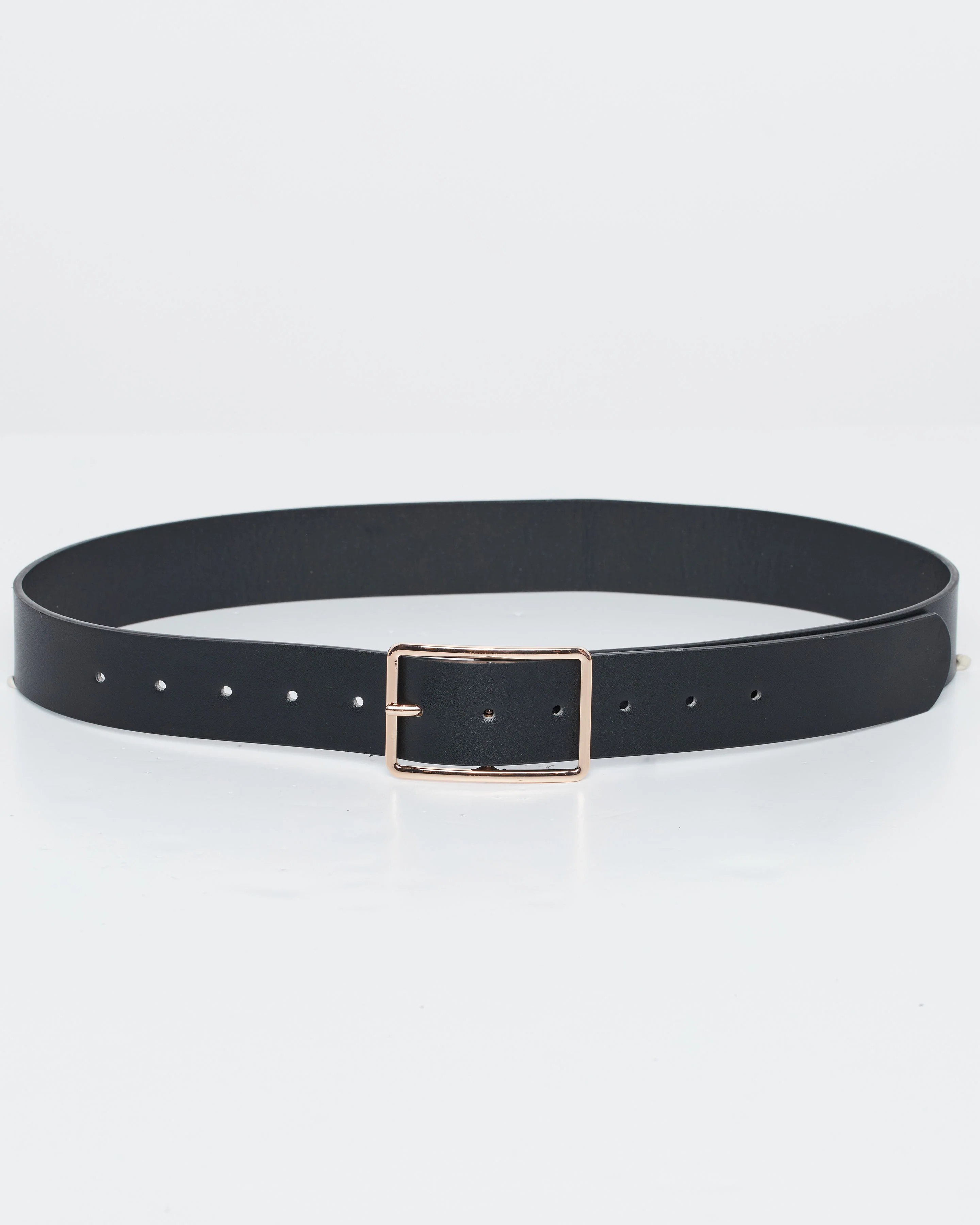 Main Moment Wide Square Buckle Belt - Image 2