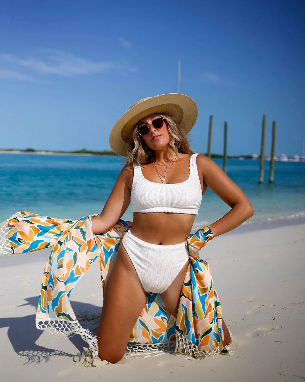 Malibu Scrunch High Waisted Bikini Bottom - Image 21