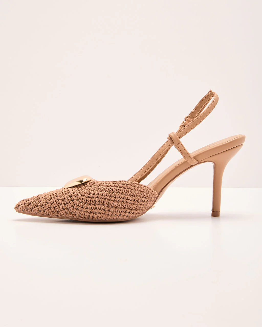 Mallik Crochet Slingback Heels - Image 3