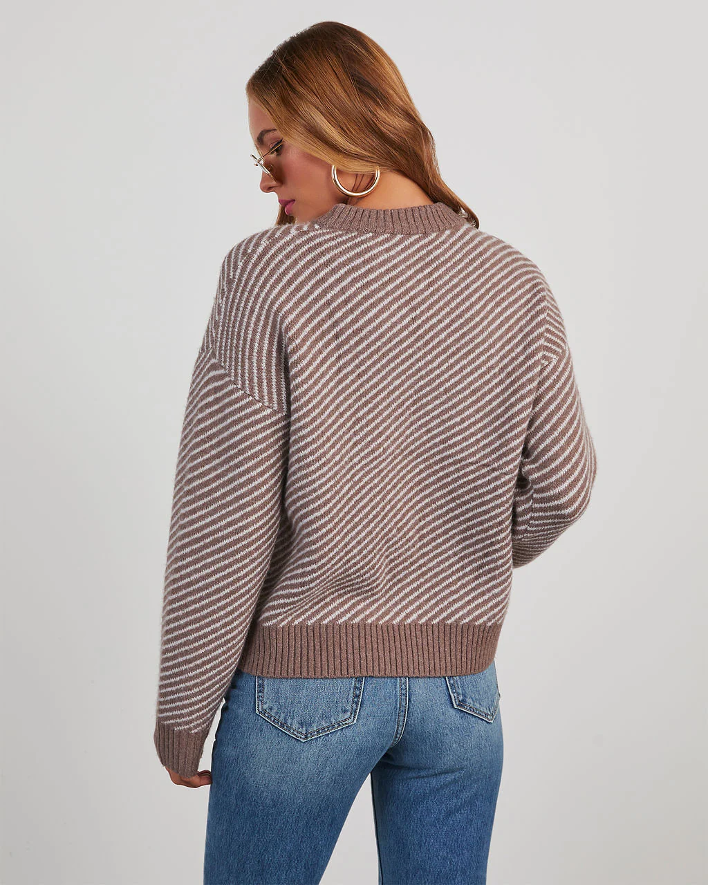 Mallory Striped Crewneck Sweater - Image 10