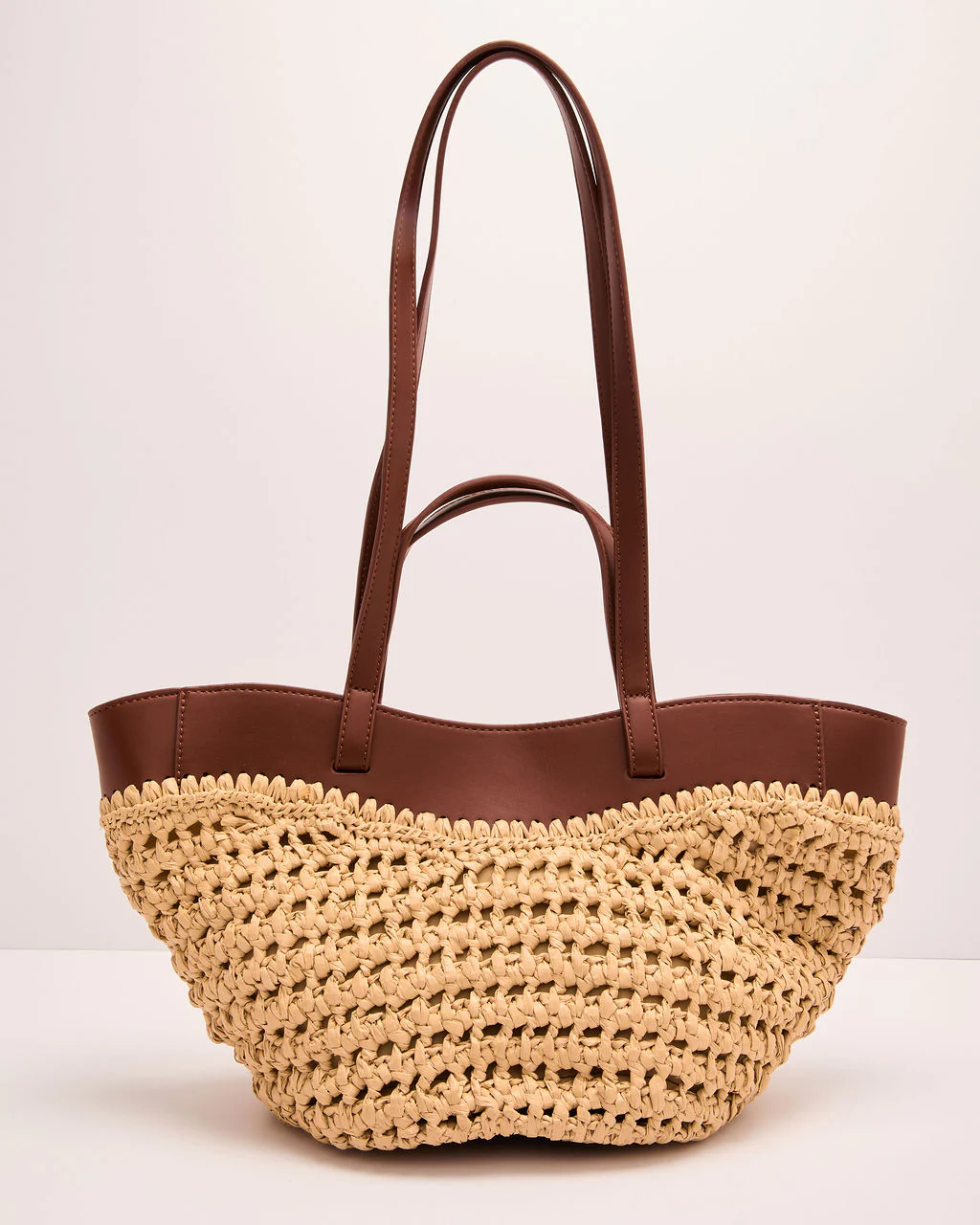 Marci Straw Tote Bag - Image 3