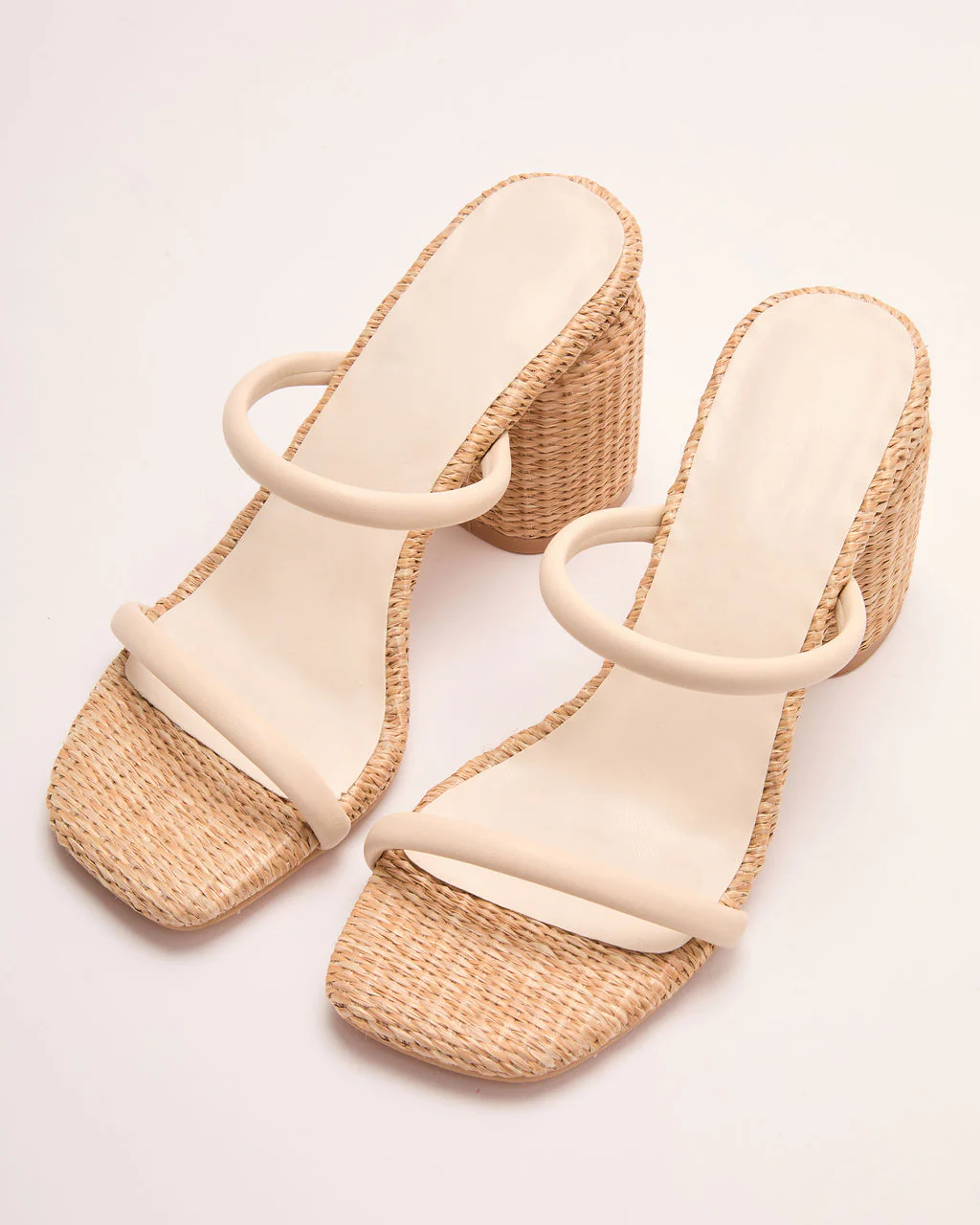 Margaret Woven Heeled Sandal - Image 2