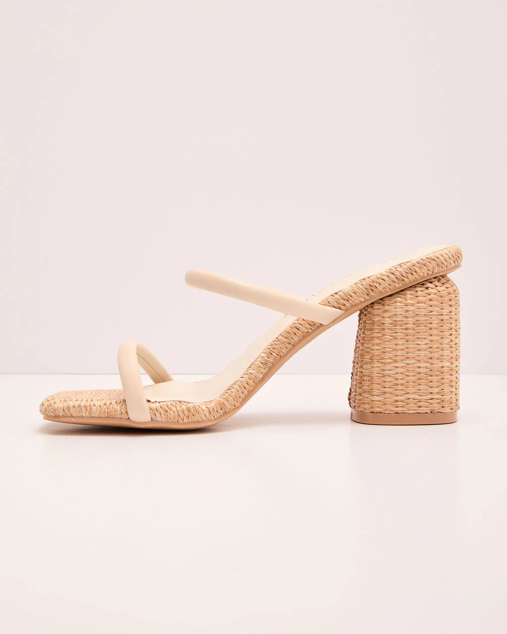 Margaret Woven Heeled Sandal - Image 3