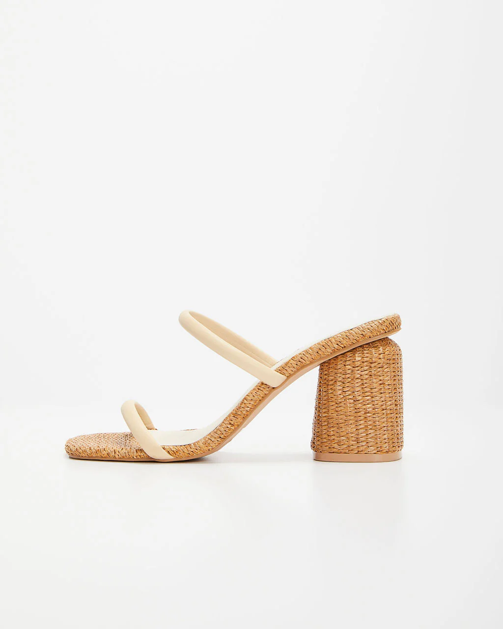 Margaret Woven Heeled Sandal - Image 7