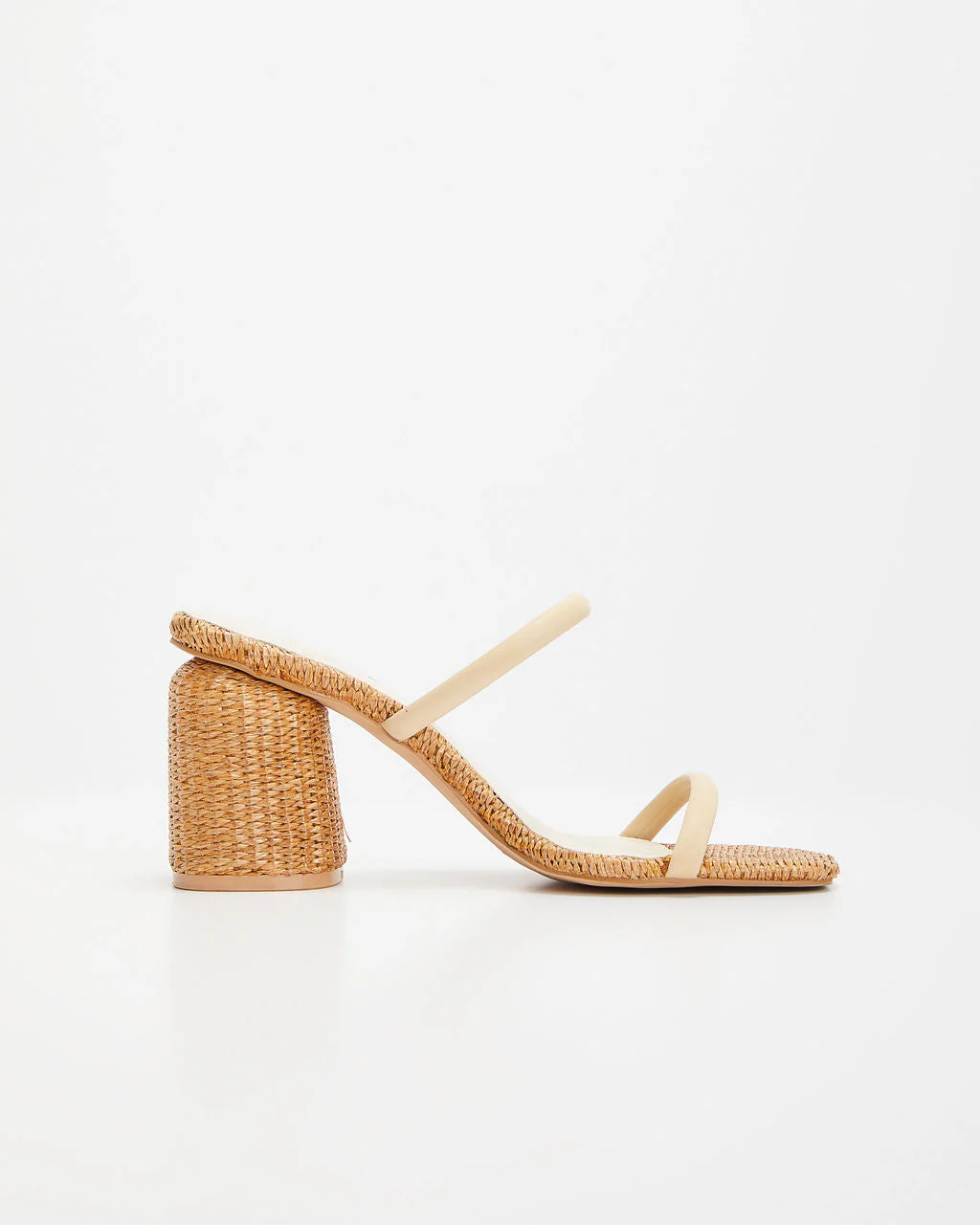 Margaret Woven Heeled Sandal - Image 9