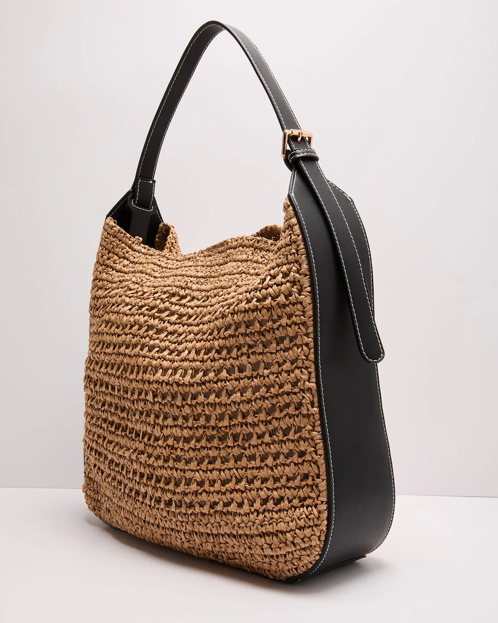 Marina Drift Slouchy Woven Straw Tote Bag - Image 2