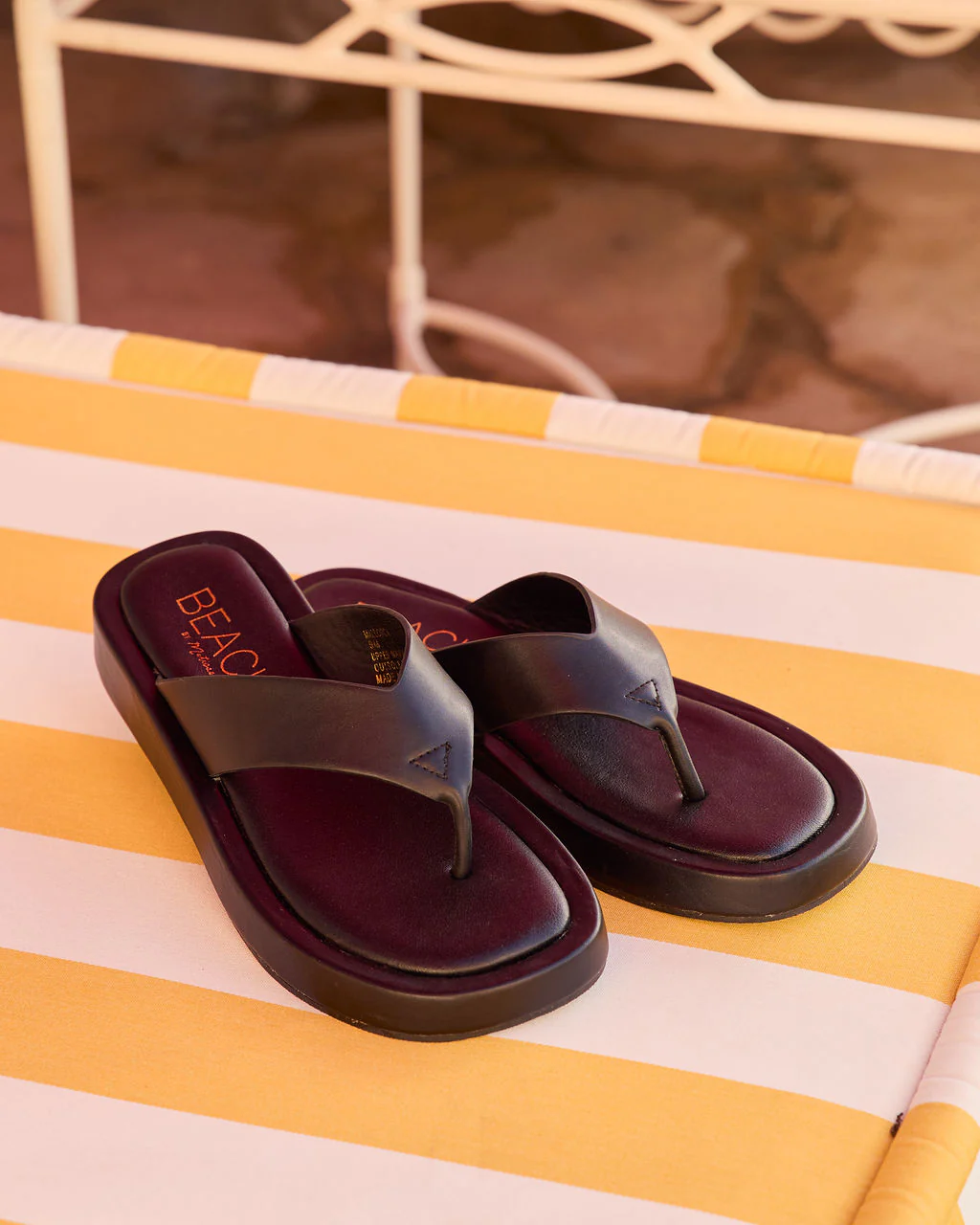 Marina Glow Platform Flip Flops - Image 4